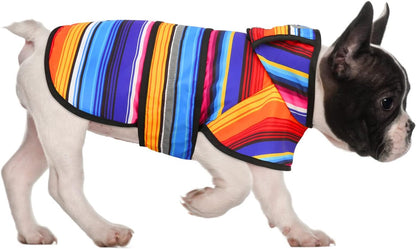 Dog Raincoat with Hood & Leash Hole S-XL Dog Rain Jacket Ducks M