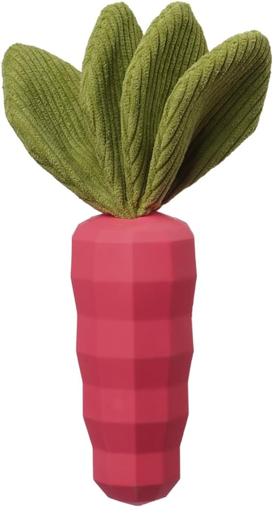 Dog Chew Toys for Aggressive Chewers, Rubber Squeaky Dog Toys