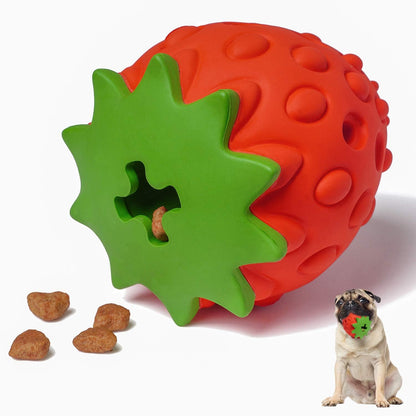 Dog Chew Toys for Aggressive Chewers, Rubber Squeaky Dog Toys