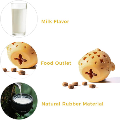 Dog Chew Toys for Aggressive Chewers, Rubber Squeaky Dog Toys