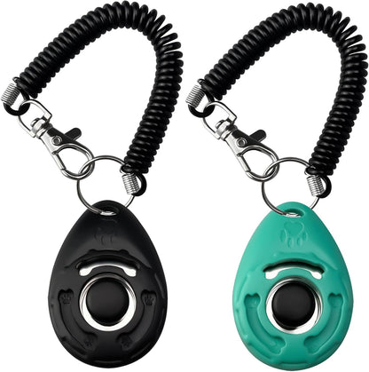 Dog Clicker for Training with Wrist Strap, Dog Clicker Trainer Tools