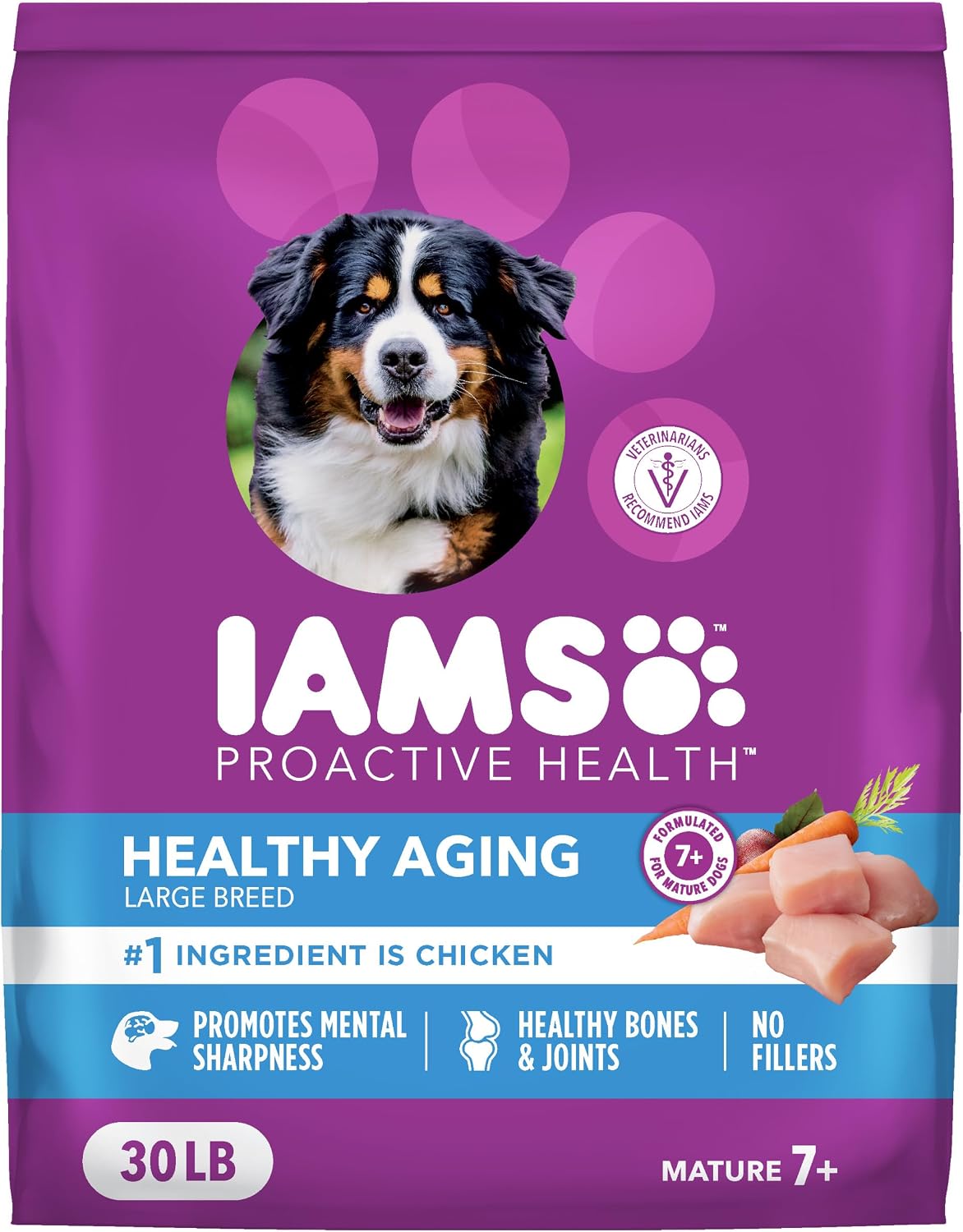 Proactive Health Mature Large Breed Dry Dog Food, Chicken, 30 lb