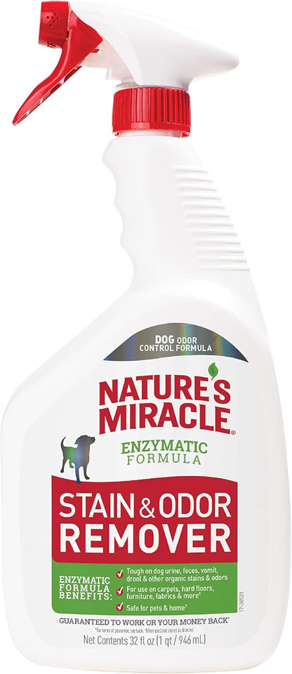 Dog Stain & Odor Remover, Enzymatic Cleaner, 32 oz