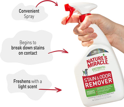 Dog Stain & Odor Remover, Enzymatic Cleaner, 32 oz
