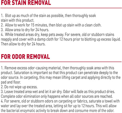Dog Stain & Odor Remover, Enzymatic Cleaner, 32 oz