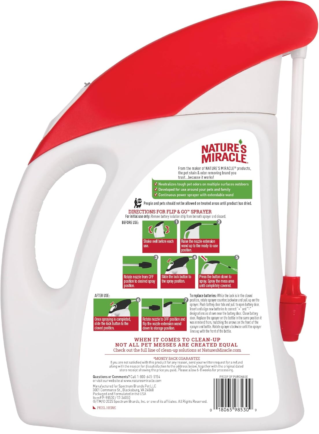Dog Stain & Odor Remover, Enzymatic Cleaner, 32 oz