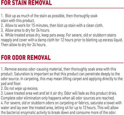 Dog Stain & Odor Remover, Enzymatic Cleaner, 32 oz