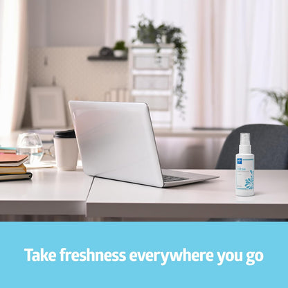 Simply Fresh Odor Eliminator 8 Oz Spray, Lightly Scented, Pump Bottle, Convenient Odor Neutralizer, Bathroom, Home, Pets, Healthcare, 1 Bottle
