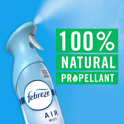 Air Mist, Air Freshener Spray, Odor Fighting Room Spray, Deodorizer for Home Bathroom Kitchen Apartment, Pet Odor Fighter Fresh Scent, 8.1oz (Pack of 3)