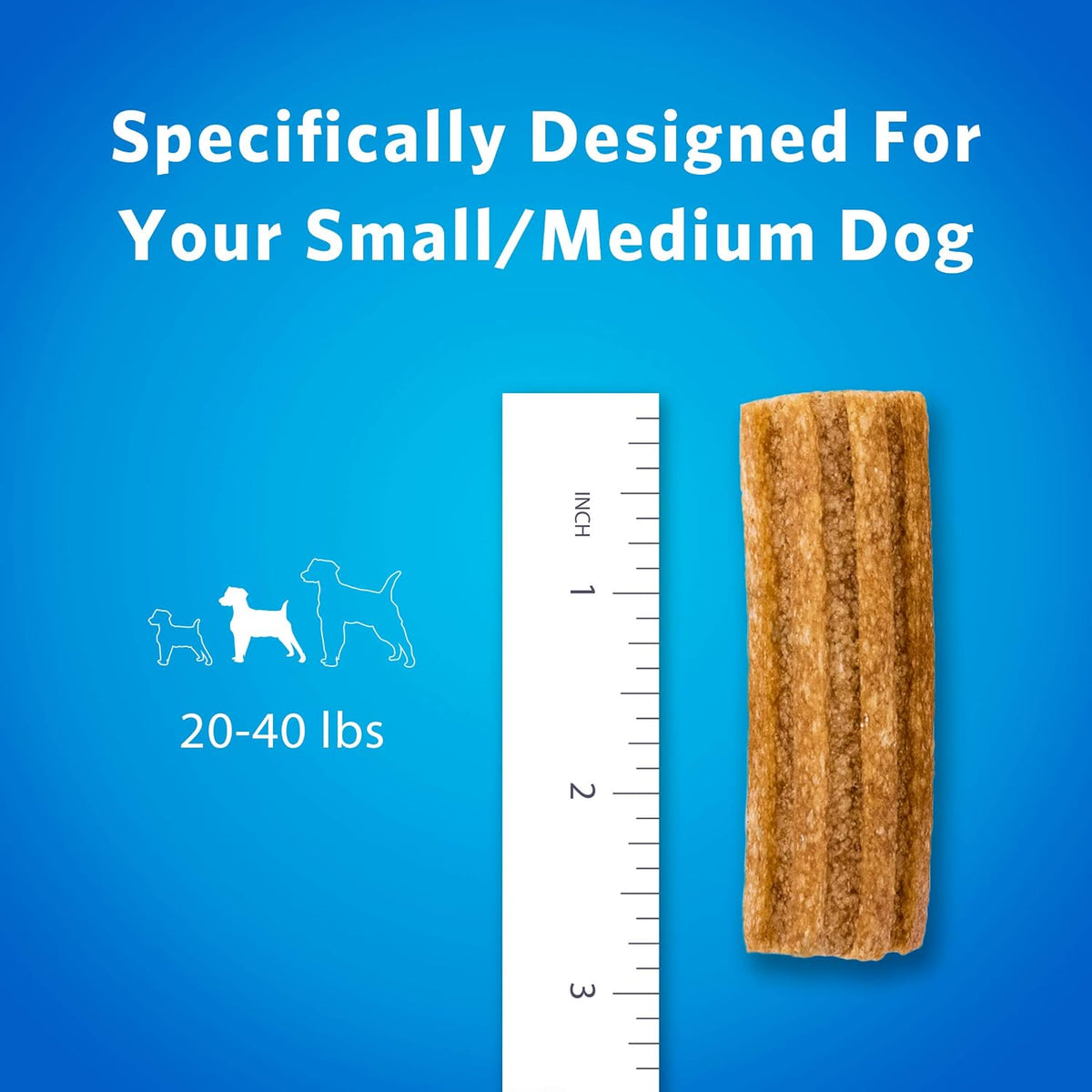Purina Daily Dental Chews for Large Dogs, Pouch
