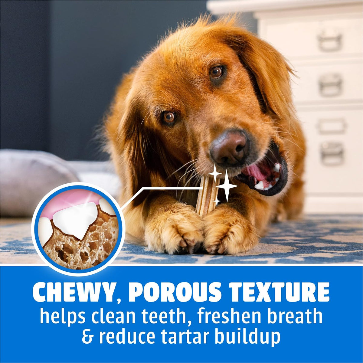 Purina Daily Dental Chews for Large Dogs, Pouch