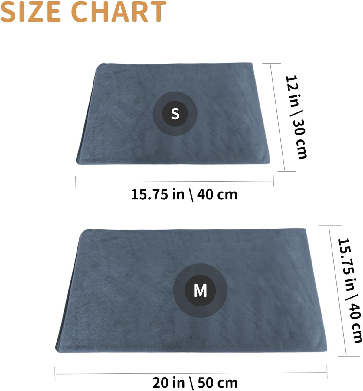 Pet Heating Pad for Cats and Small Dogs,Heated Cat Bed,Auto Temperature Control Waterproof Indoor Electric Pet Heating Pads for Cats with Chew Resistant Cord,16 * 12inch
