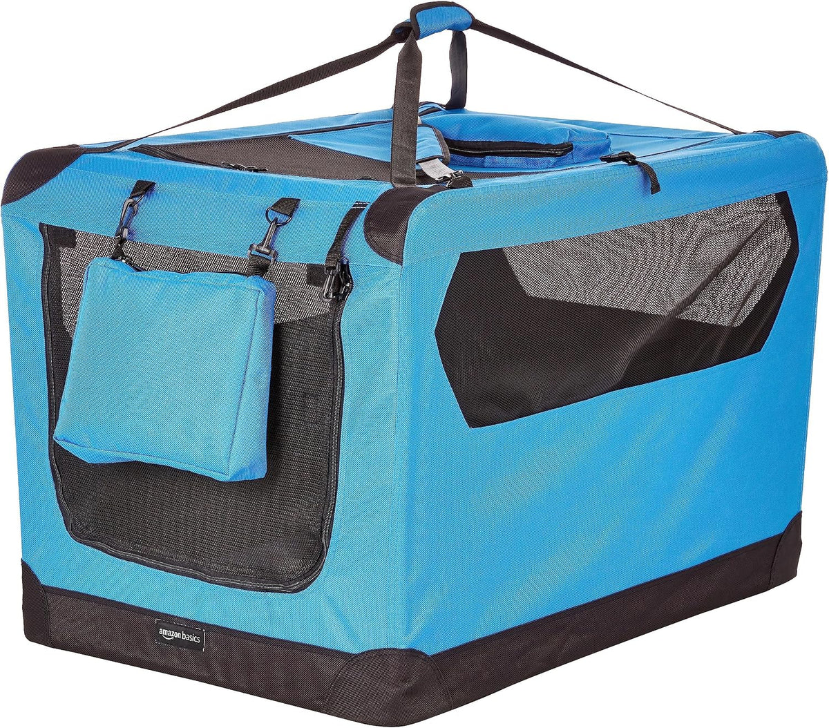 Folding Portable Soft Pet Dog Crate Carrier Kennel, 26 x 18 x 18 inches, Red
