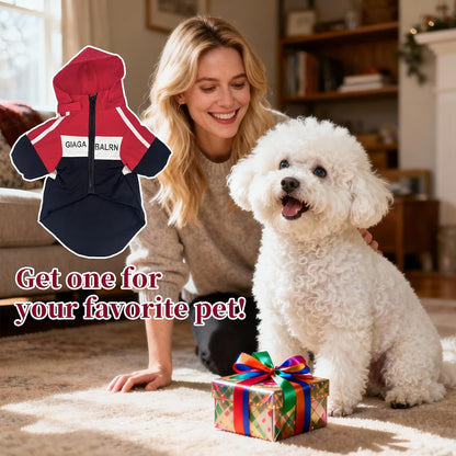 Dog Raincoat, Waterproof Dog Rain Jacket Detachable Hood