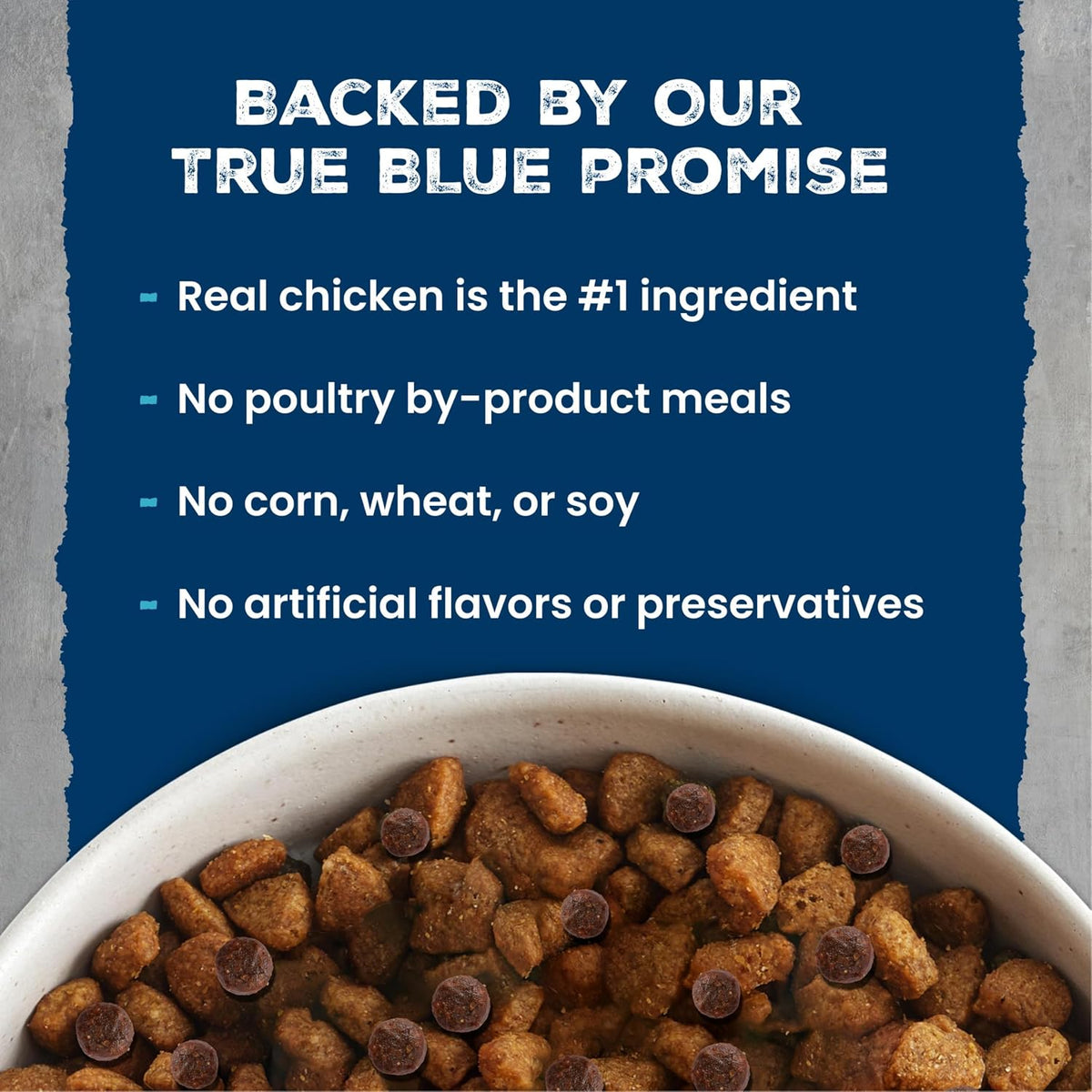 Blue Buffalo Wilderness Chicken & Wholesome Grains Senior Dog Food, 14 lb