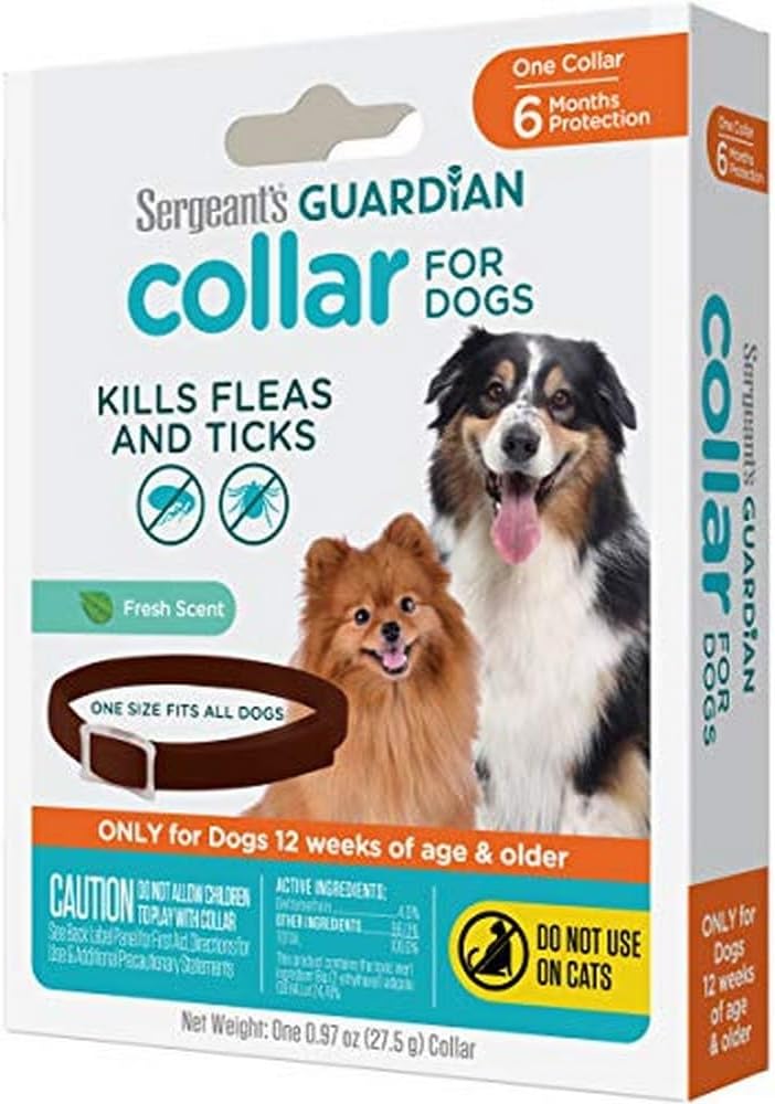 Sergeant's Guardian Flea & Tick Topical Dogs 7-33 lbs, 3-Month