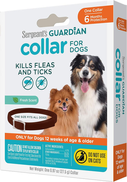 Sergeant's Guardian Flea & Tick Topical Dogs 7-33 lbs, 3-Month