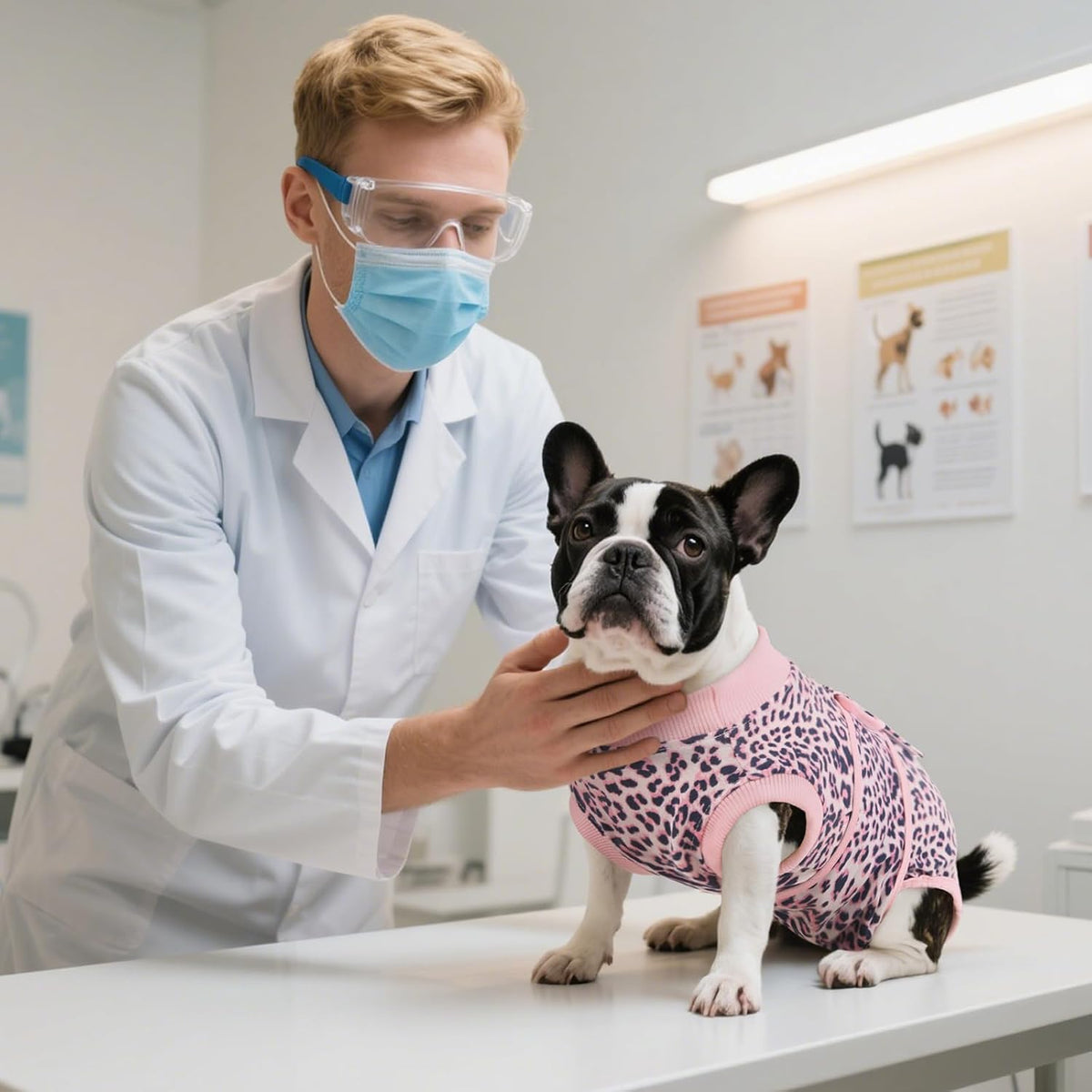 Recovery Suit for Dogs After Surgery, Female Dog Onesie for Surgery
