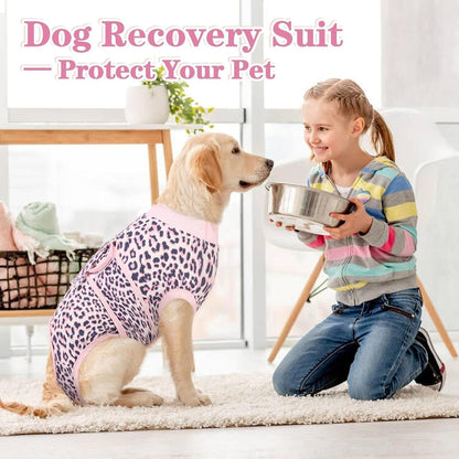 Recovery Suit for Dogs After Surgery, Female Dog Onesie for Surgery