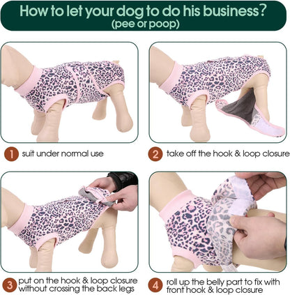 Recovery Suit for Dogs After Surgery, Female Dog Onesie for Surgery