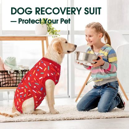 Recovery Suit for Dogs After Surgery, Female Dog Onesie for Surgery