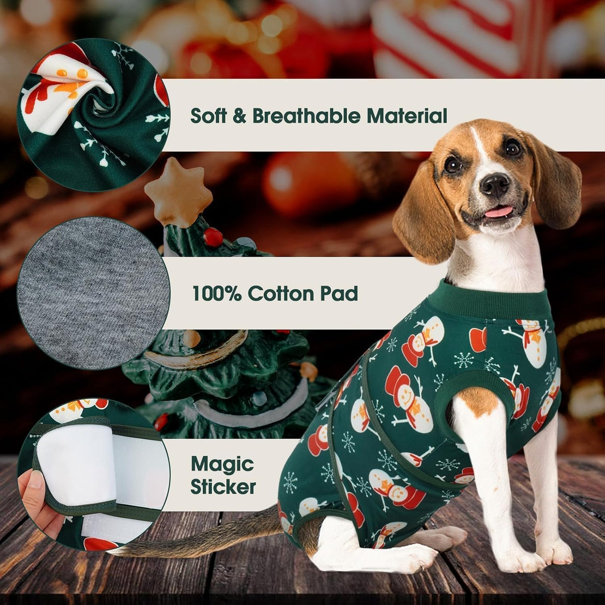Recovery Suit for Dogs After Surgery, Female Dog Onesie for Surgery