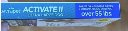 Activate II Flea and Tick Prevention for Extra Large Dogs 55+ lbs