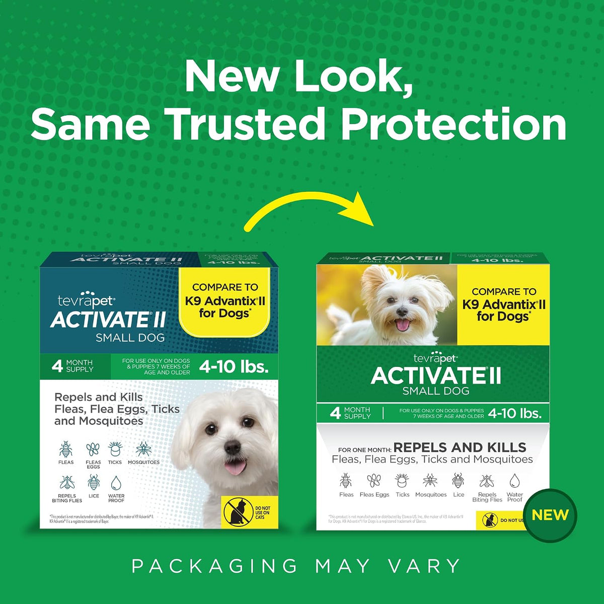 Activate II Flea and Tick Prevention for Extra Large Dogs 55+ lbs