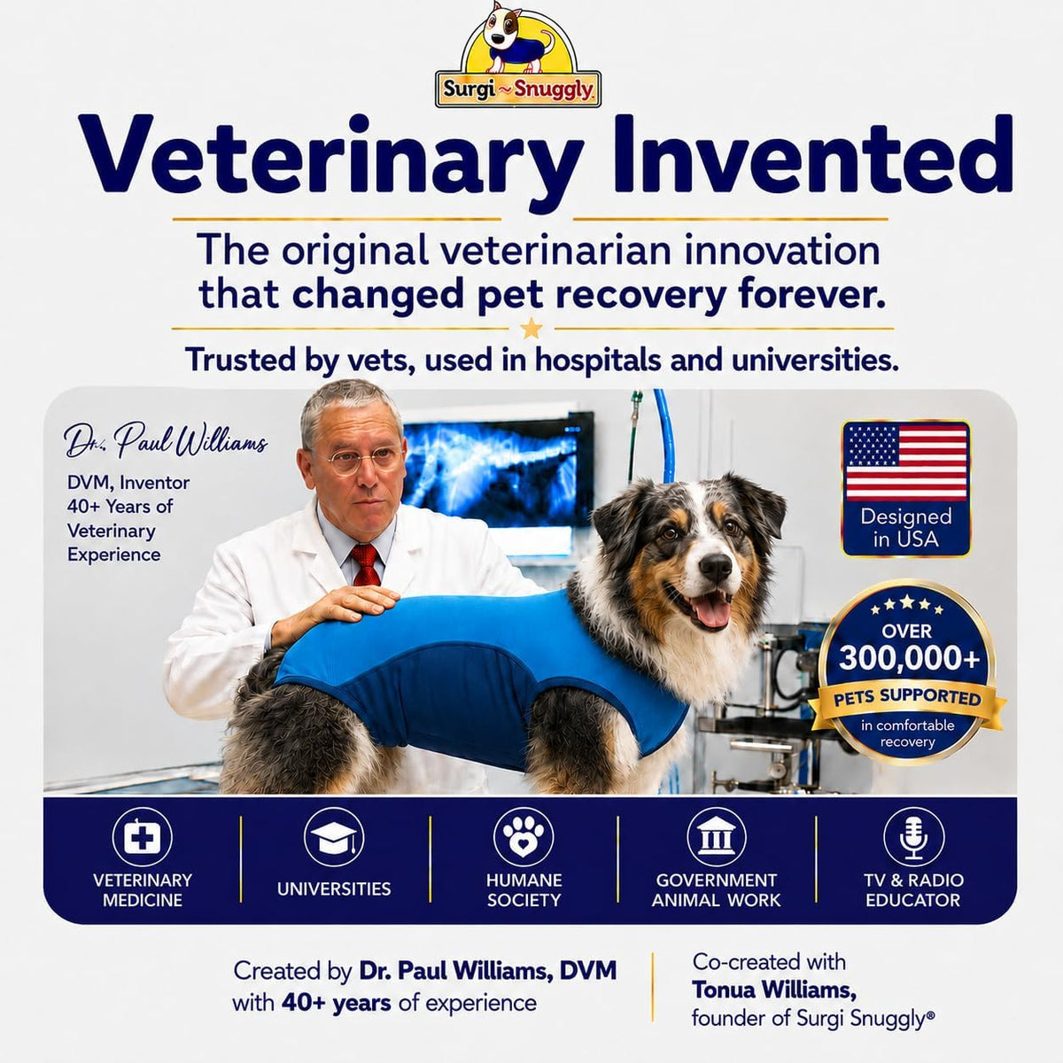 Dog Surgery Recovery Suit, Cone Alternative, Spay/Neuter LL