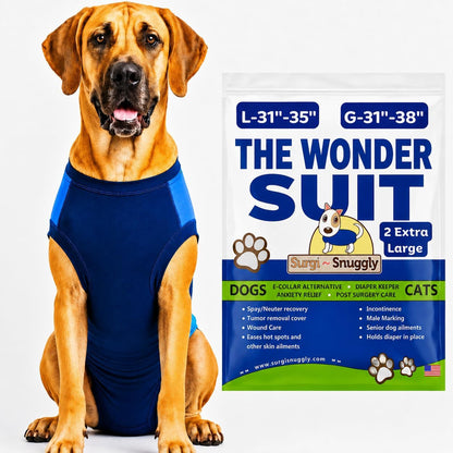 Dog Surgery Recovery Suit, Cone Alternative, Spay/Neuter LL