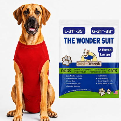 Dog Surgery Recovery Suit, Cone Alternative, Spay/Neuter LL