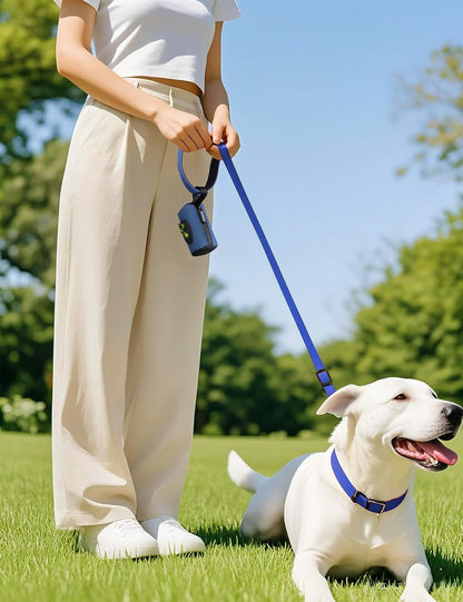 2-in-1 Dog Poop Bag Holder【Easy Pull-Out Version】(Black)