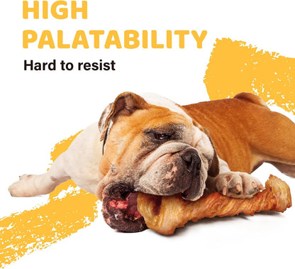iPaw Turkey Tendon for Dogs, All Natural Human Grade Puppy Chew, Strips