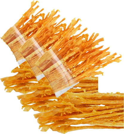 iPaw Turkey Tendon for Dogs, All Natural Human Grade Puppy Chew, Strips