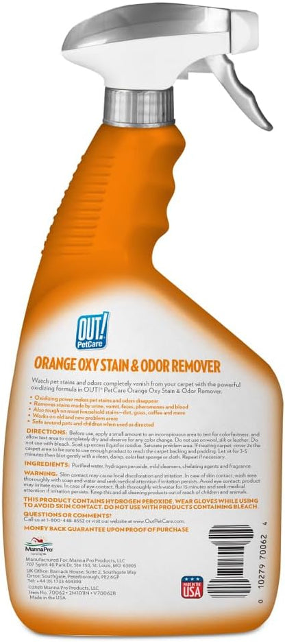 ! PetCare Complete Oxy Stain Remover, Dog Stain Carpet Cleaner, 32oz