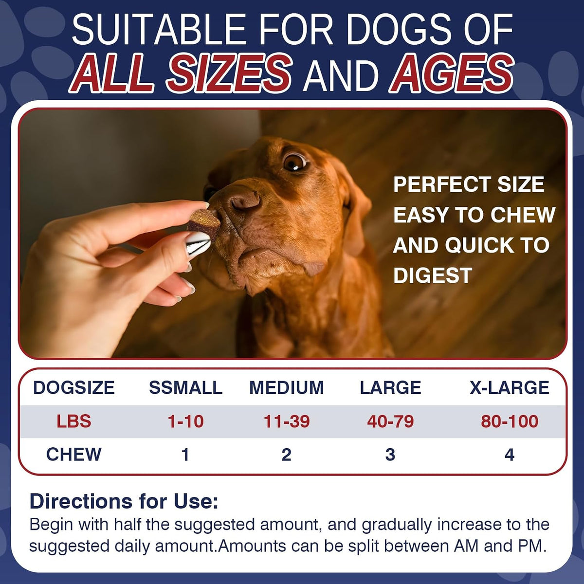 Dog Allergy Chews 200 Treats, Dog Allergy and Itching Skin Relief Bites Itchy Skin and Itchy Ears Anti Itch Licking Paws Treatment for Dogs Seasonal Allergies