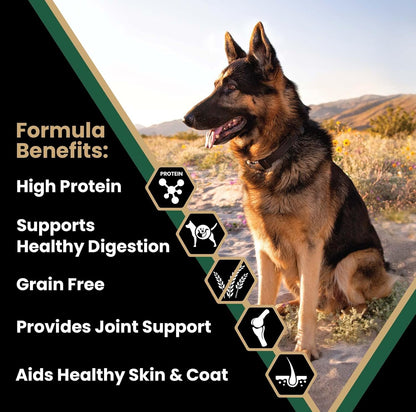 Purpose Grain Free Hero Canine Dry Kibble - Active Adult Dogs, 5 lb