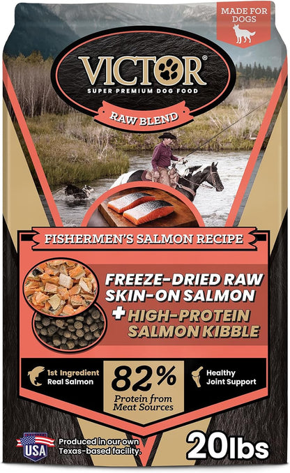 Raw Kibble Blend - Farm Chicken Freeze-Dried Dry Dog Food, 4 lb