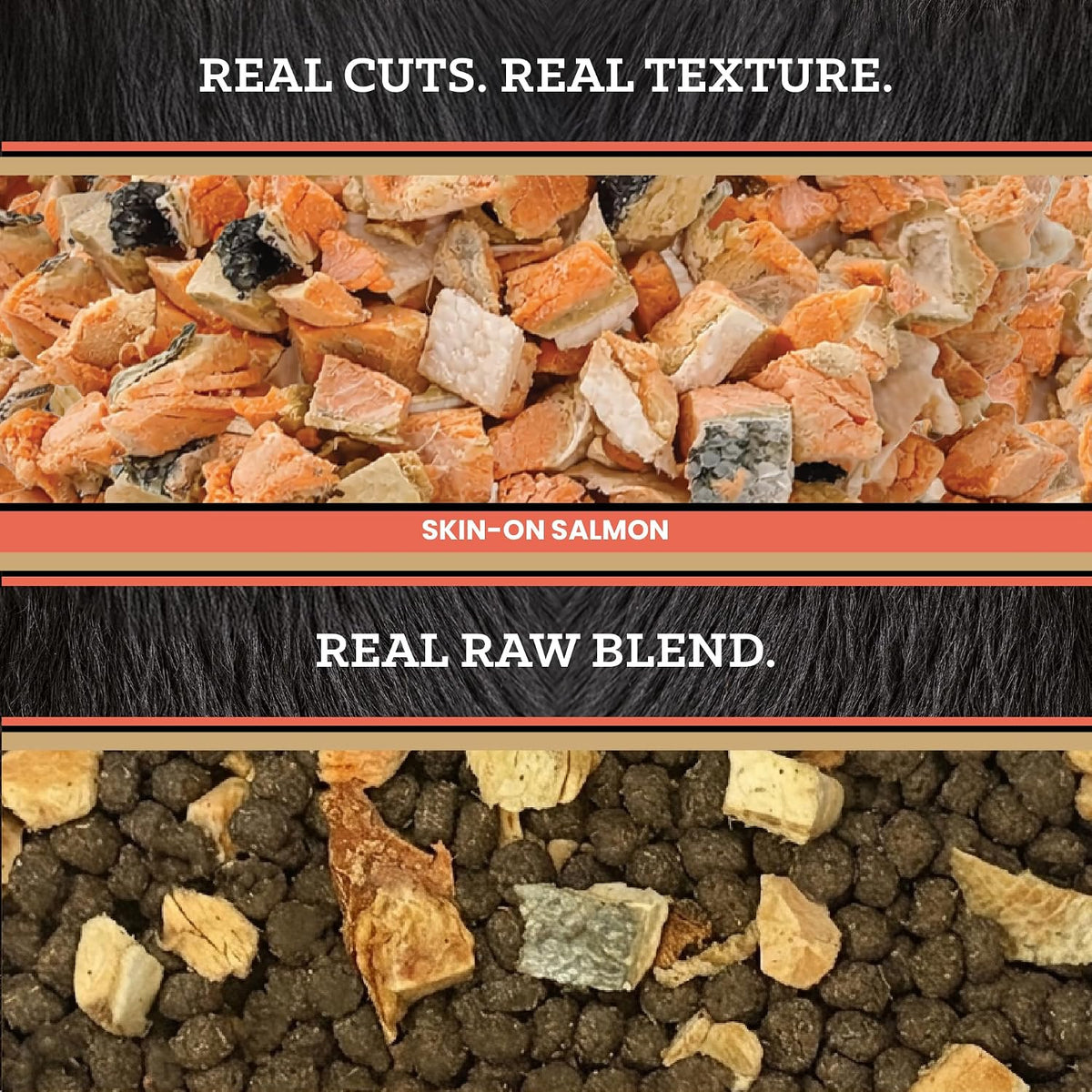 Raw Kibble Blend - Farm Chicken Freeze-Dried Dry Dog Food, 4 lb