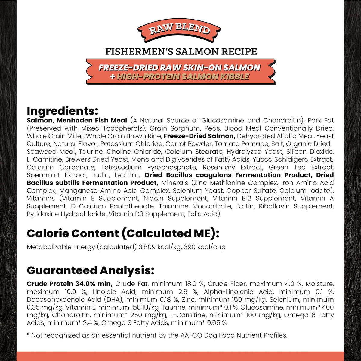 Raw Kibble Blend - Farm Chicken Freeze-Dried Dry Dog Food, 4 lb