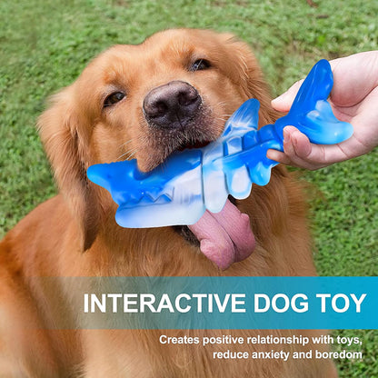Indestructible Dog Toys for Aggressive Chewers, Extreme Tough Toys for Large Dogs, Real Beef Flavored, Dog Bone for Medium/Large Dogs Breed, Gifts for Dogs