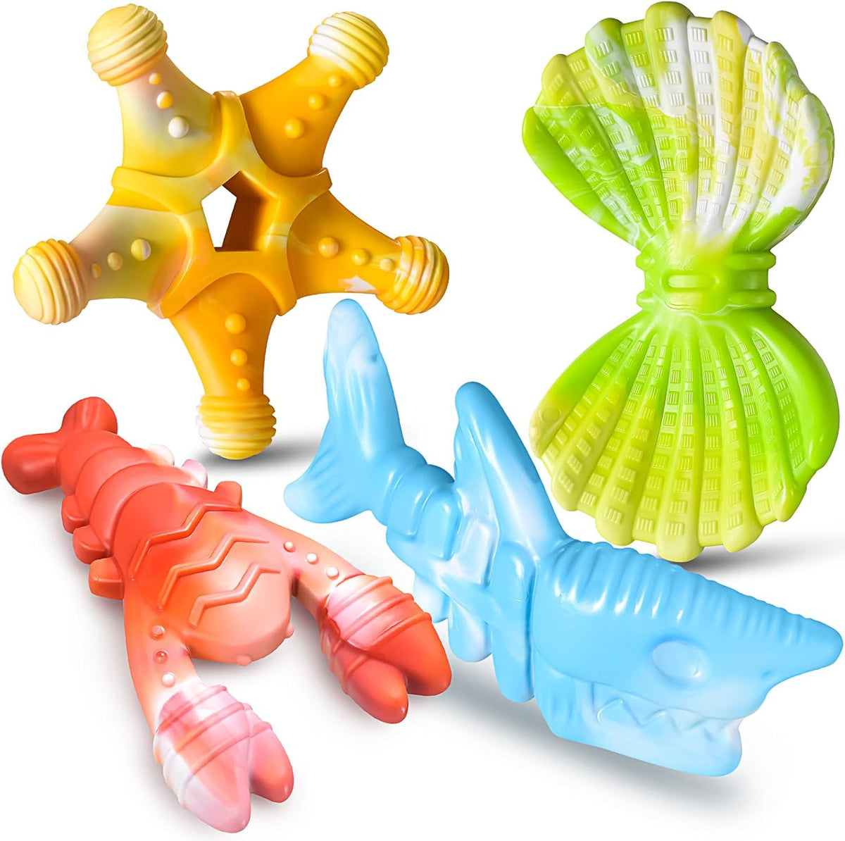 Indestructible Dog Toys for Aggressive Chewers, Extreme Tough Toys for Large Dogs, Real Beef Flavored, Dog Bone for Medium/Large Dogs Breed, Gifts for Dogs