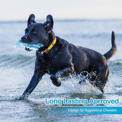 Indestructible Dog Toys for Aggressive Chewers, Extreme Tough Toys for Large Dogs, Real Beef Flavored, Dog Bone for Medium/Large Dogs Breed, Gifts for Dogs