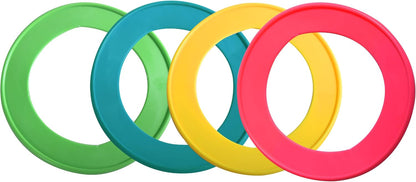 Dog Flying Disc, 4 Pack Dog Toy Gift Set for Medium & Large Dogs