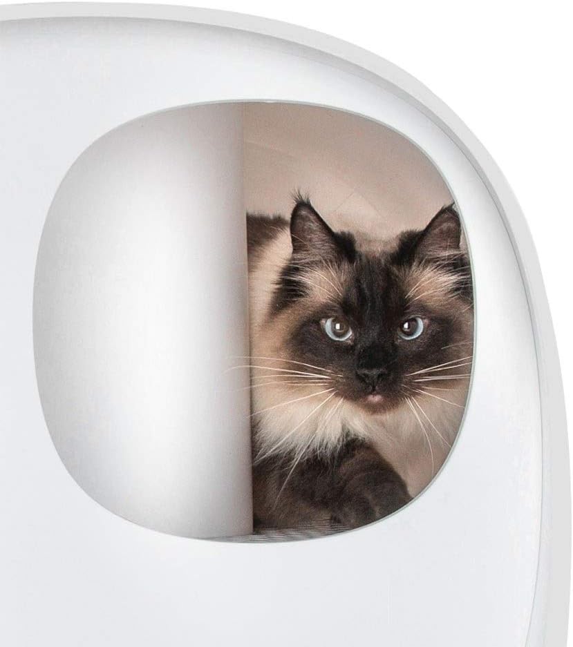 Dog Potty Training Toilet ﻿ Intelligent Deodorant Litter Box, Fully Enclosed Automatic Drawer Cat Toilet, Large Supplies Pan (Pink)(Blue)