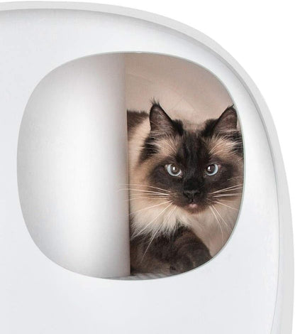 Dog Potty Training Toilet ﻿ Intelligent Deodorant Litter Box, Fully Enclosed Automatic Drawer Cat Toilet, Large Supplies Pan (Pink)(Blue)