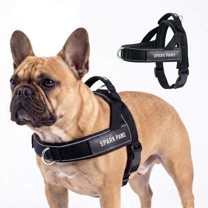No Pull Front Clip Dog Harness - Easy On, Padded and Lightweight