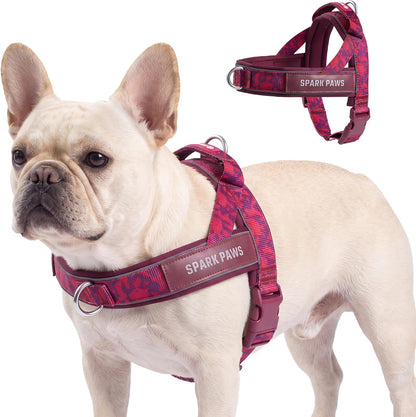 No Pull Front Clip Dog Harness - Easy On, Padded and Lightweight