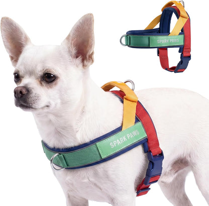 No Pull Front Clip Dog Harness - Easy On, Padded and Lightweight