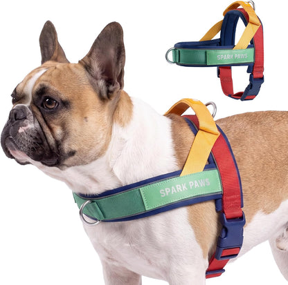 No Pull Front Clip Dog Harness - Easy On, Padded and Lightweight